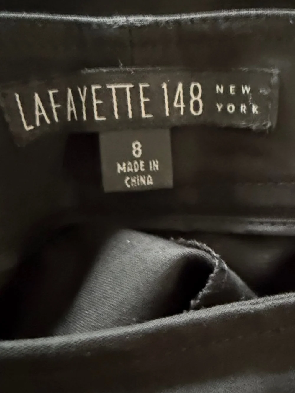 Lafayette 148 Black Bermuda Shorts Sz‎ 8